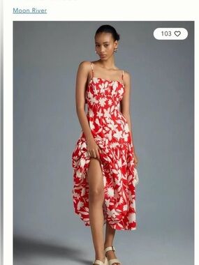 maeve tiered halter midi dress Maeve Tiered Halter Midi Dress